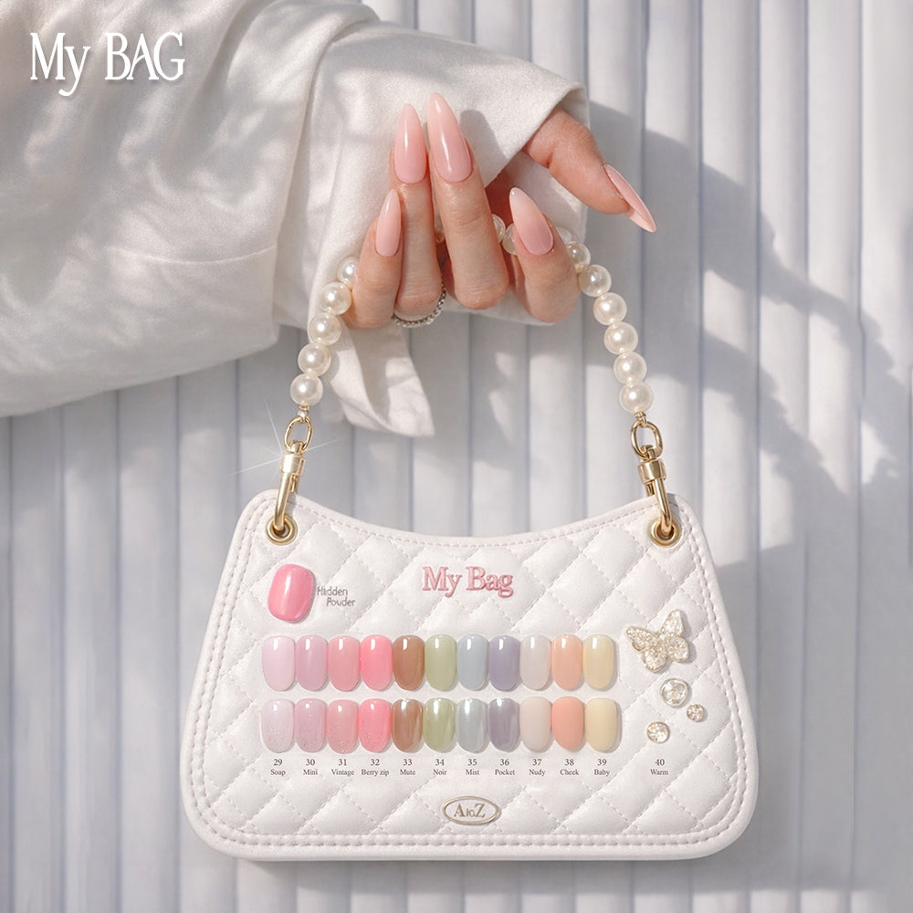 AtoZ - My bag Syrup & Glitter Gel Nail Collection