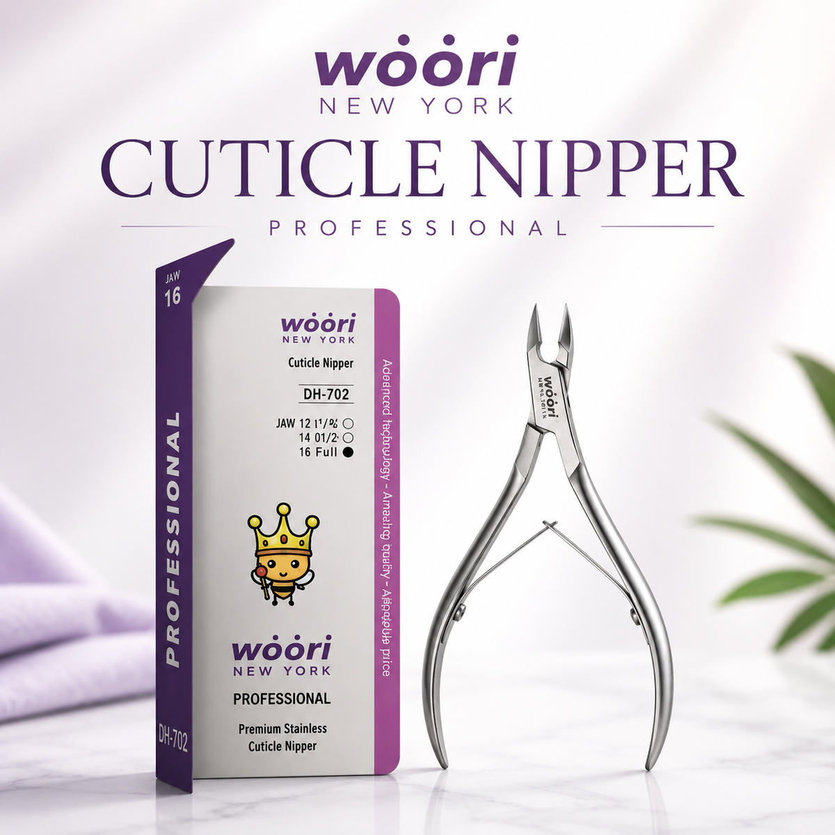 Woori New York Professional Cuticle Nipper