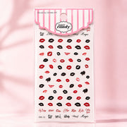 Sweet Candy Lip Print Nail Stickers | NS003