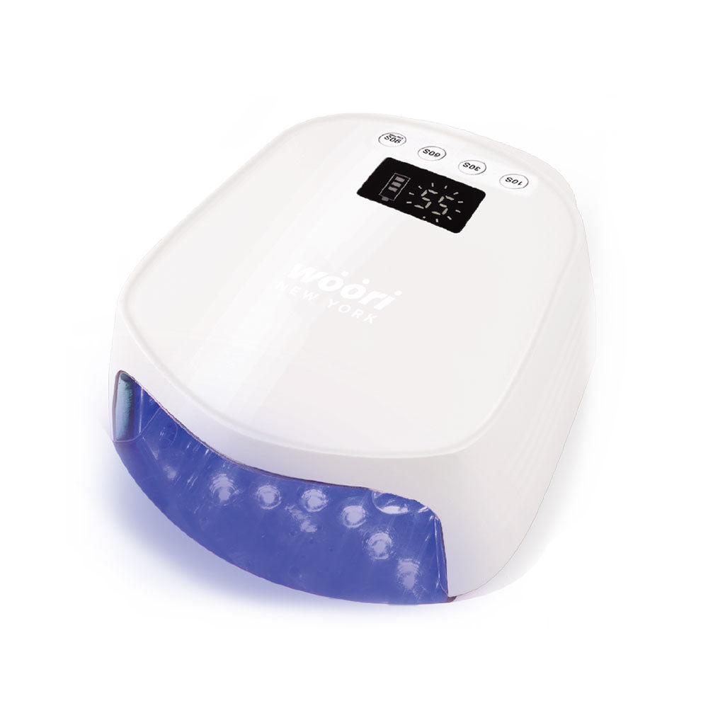 Woori NY - 96W Hybrid Pro Cure Cordless LED Nail Lamp – Professional UV/LED Gel Curing