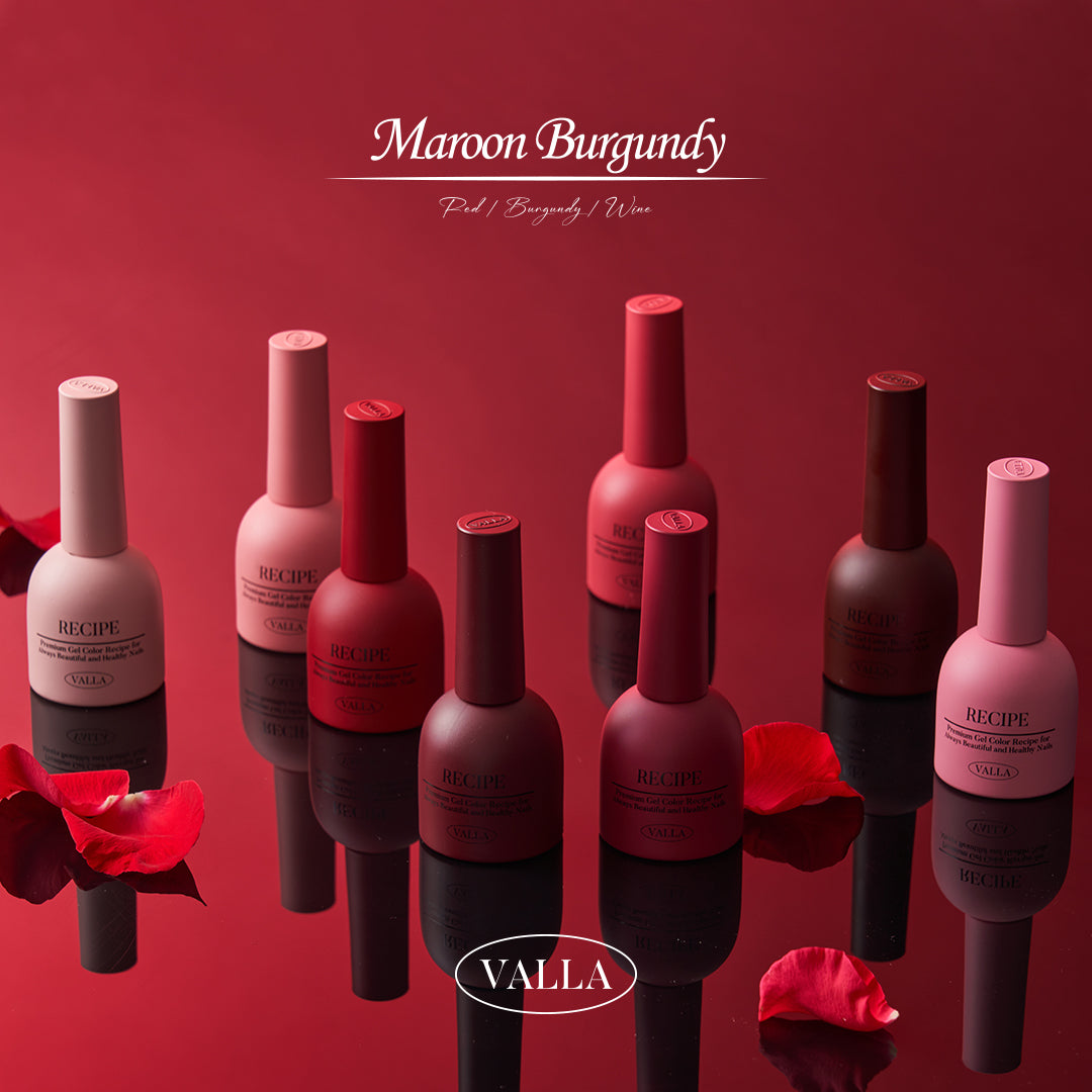 VALLA- Maroon Burgundy Collection