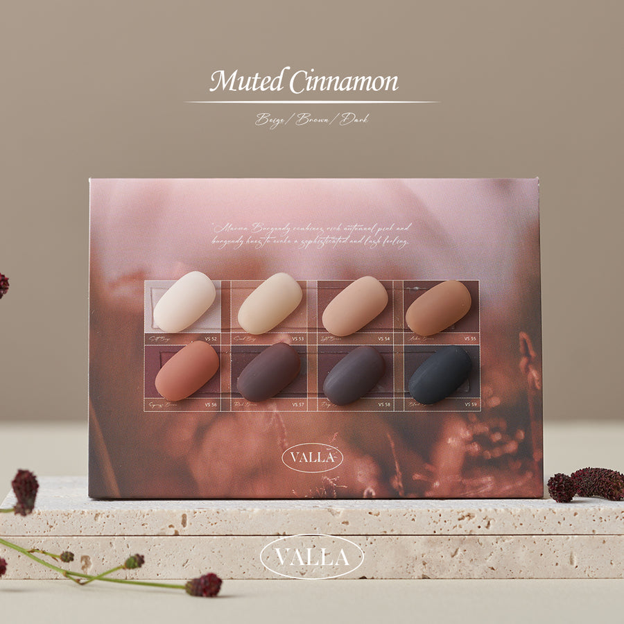 Muted Cinnamon Set(8pcs)