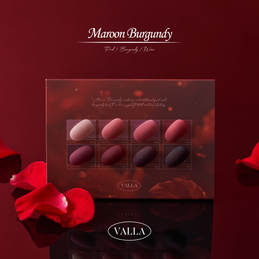VALLA- Maroon Burgundy Collection