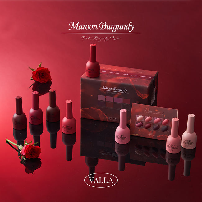 VALLA- Maroon Burgundy Collection
