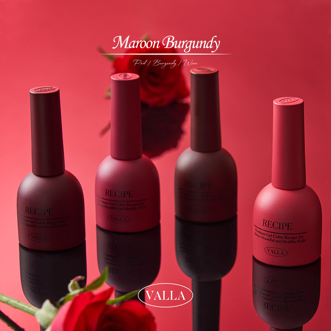 VALLA- Maroon Burgundy Collection