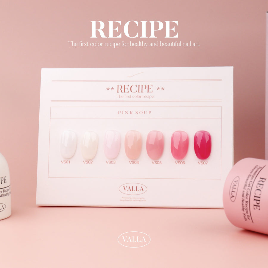 VALLA Pink Soup Set(7pcs)