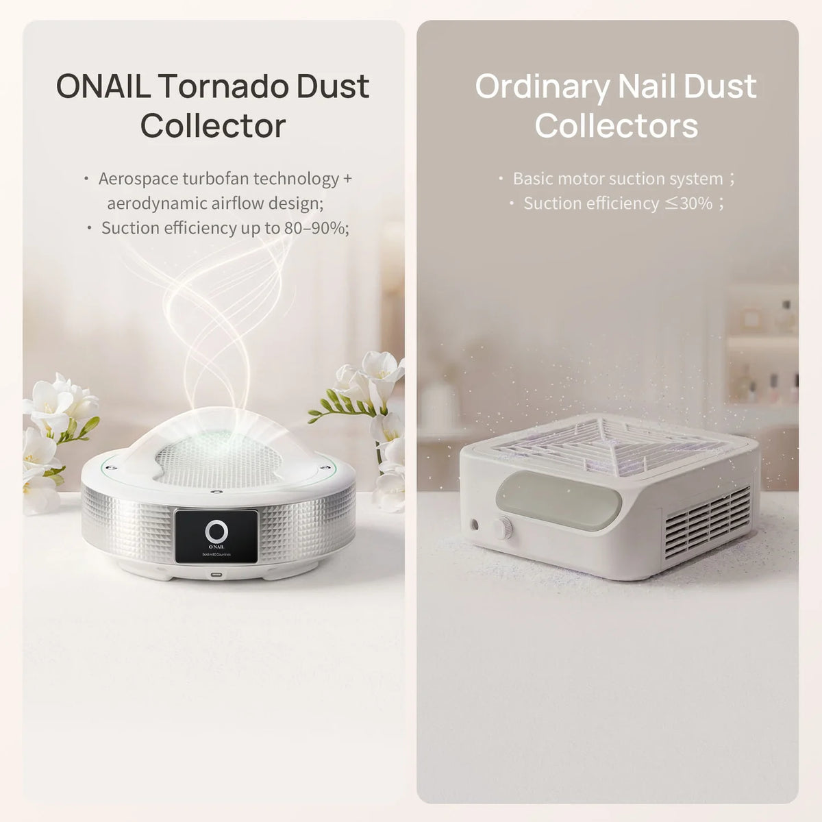 O NAIL Tornado Nail Dust Collector