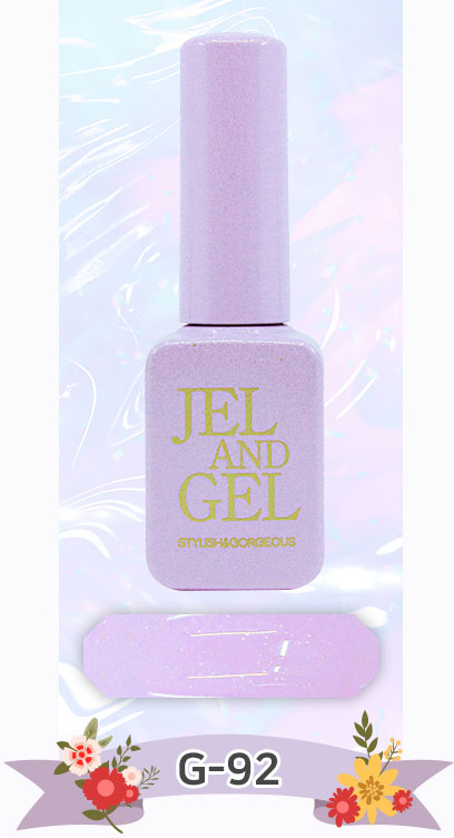 Jel and Gel- Glitter Individual (G01-G95)