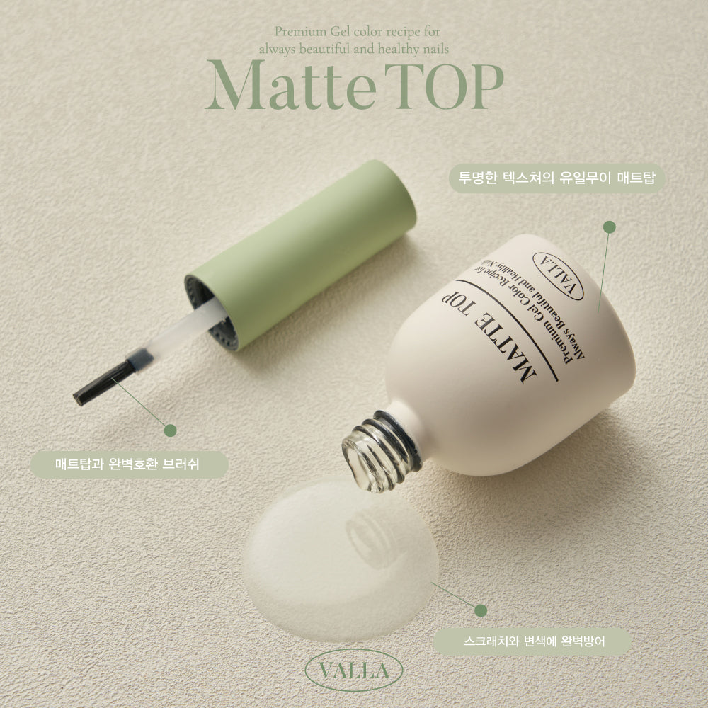 VALLA- Basic Series Matte Top Gel