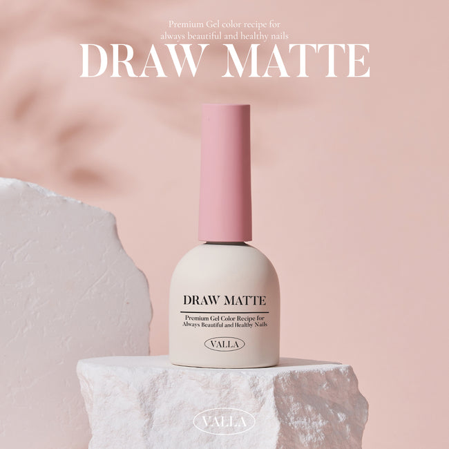VALLA- Draw Matte Top Gel for Art