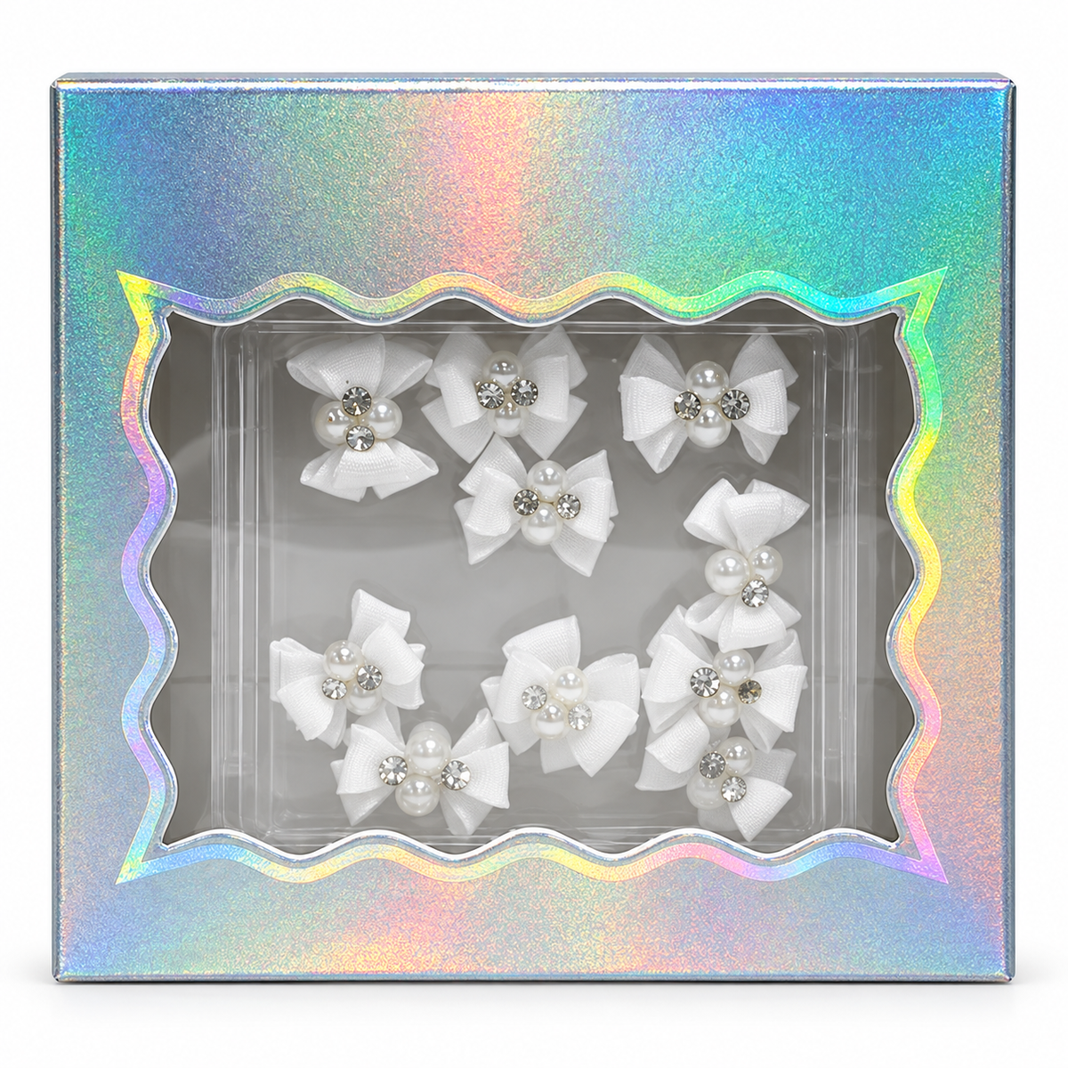 Design 04 — one box of 3D flower charms