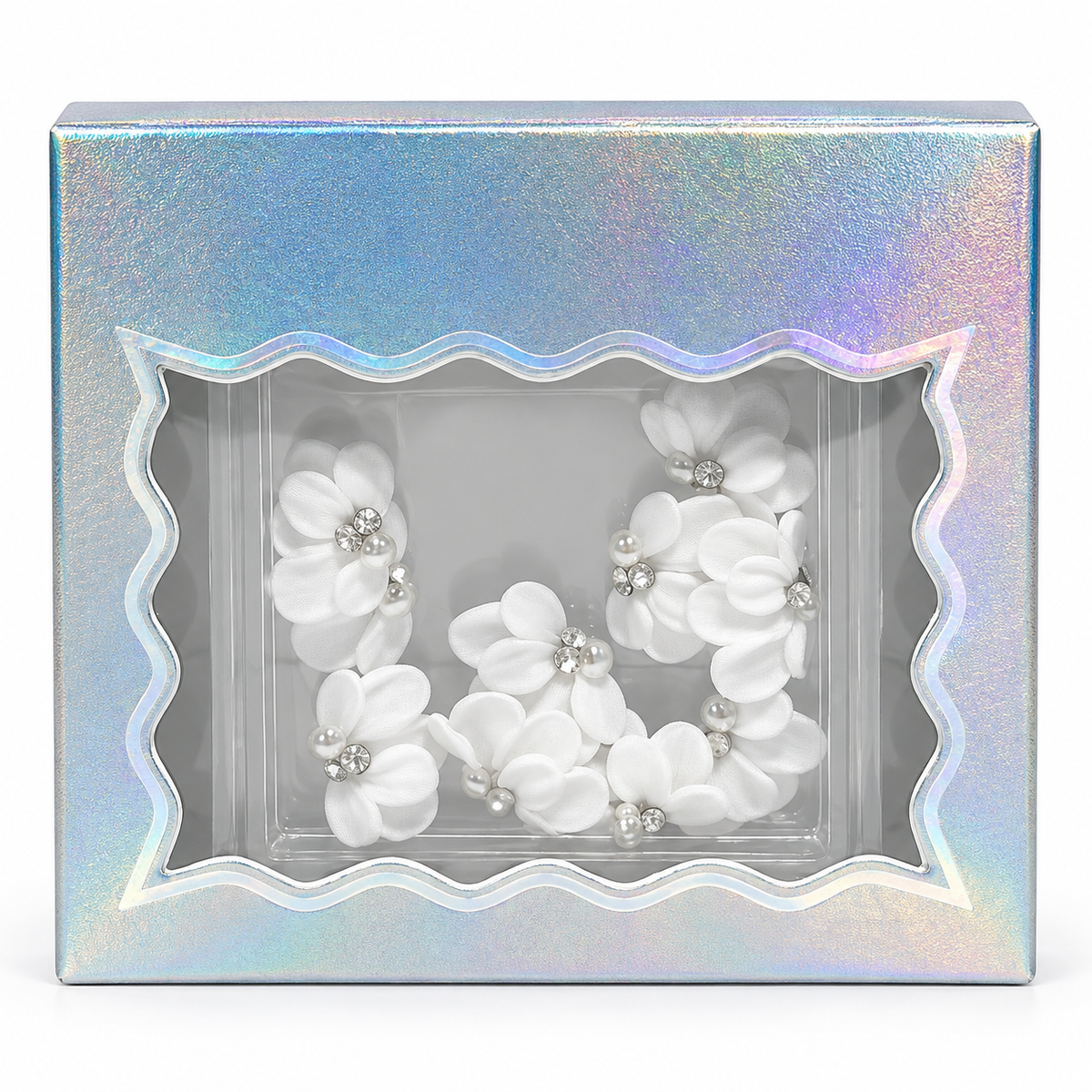 Design 06 — one box of 3D flower charms