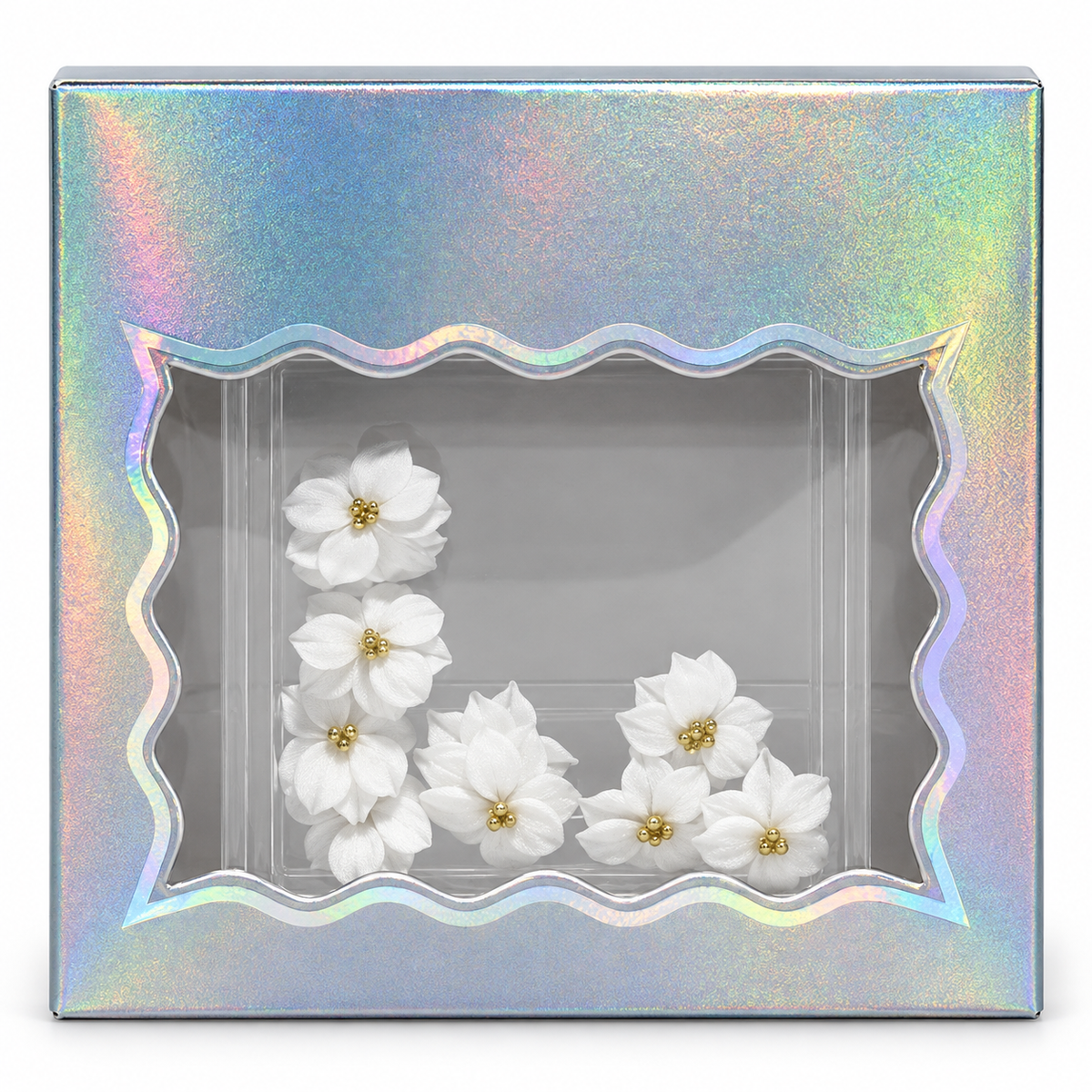 Design 08 — one box of 3D flower charms