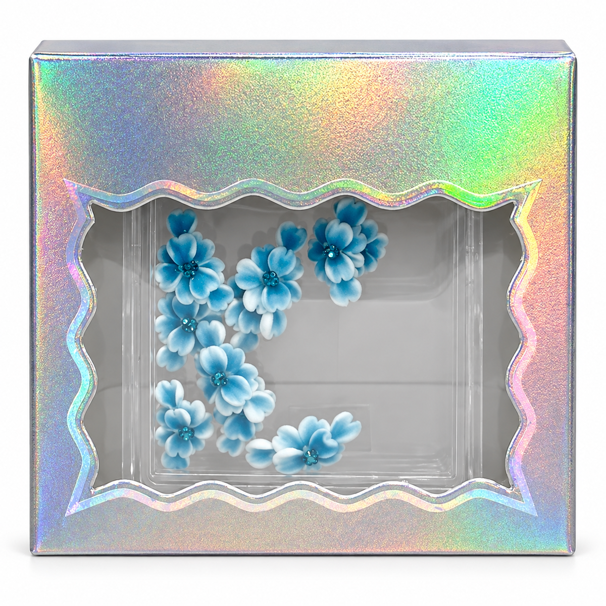 Design 09 — one box of 3D flower charms