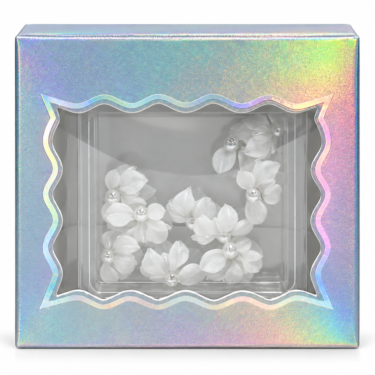 Design 15 — one box of 3D flower charms