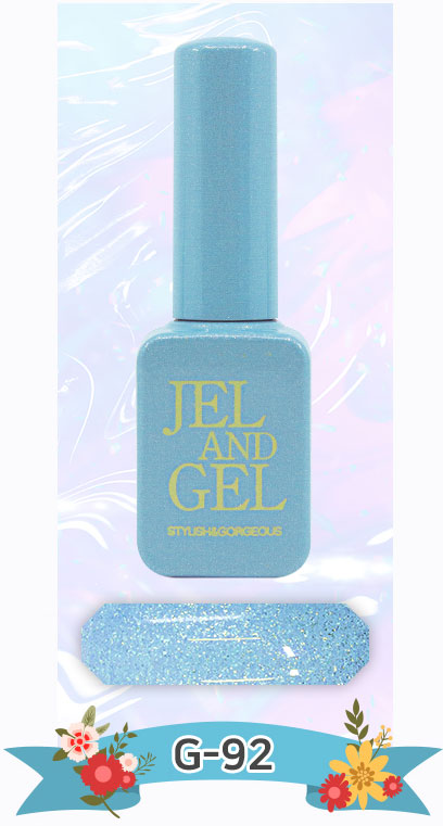 Jel and Gel- Glitter Individual (G01-G95)