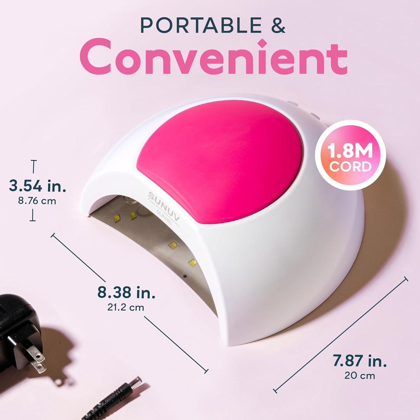 SUNUV SUN2C 48W UV LED Nail Lamp