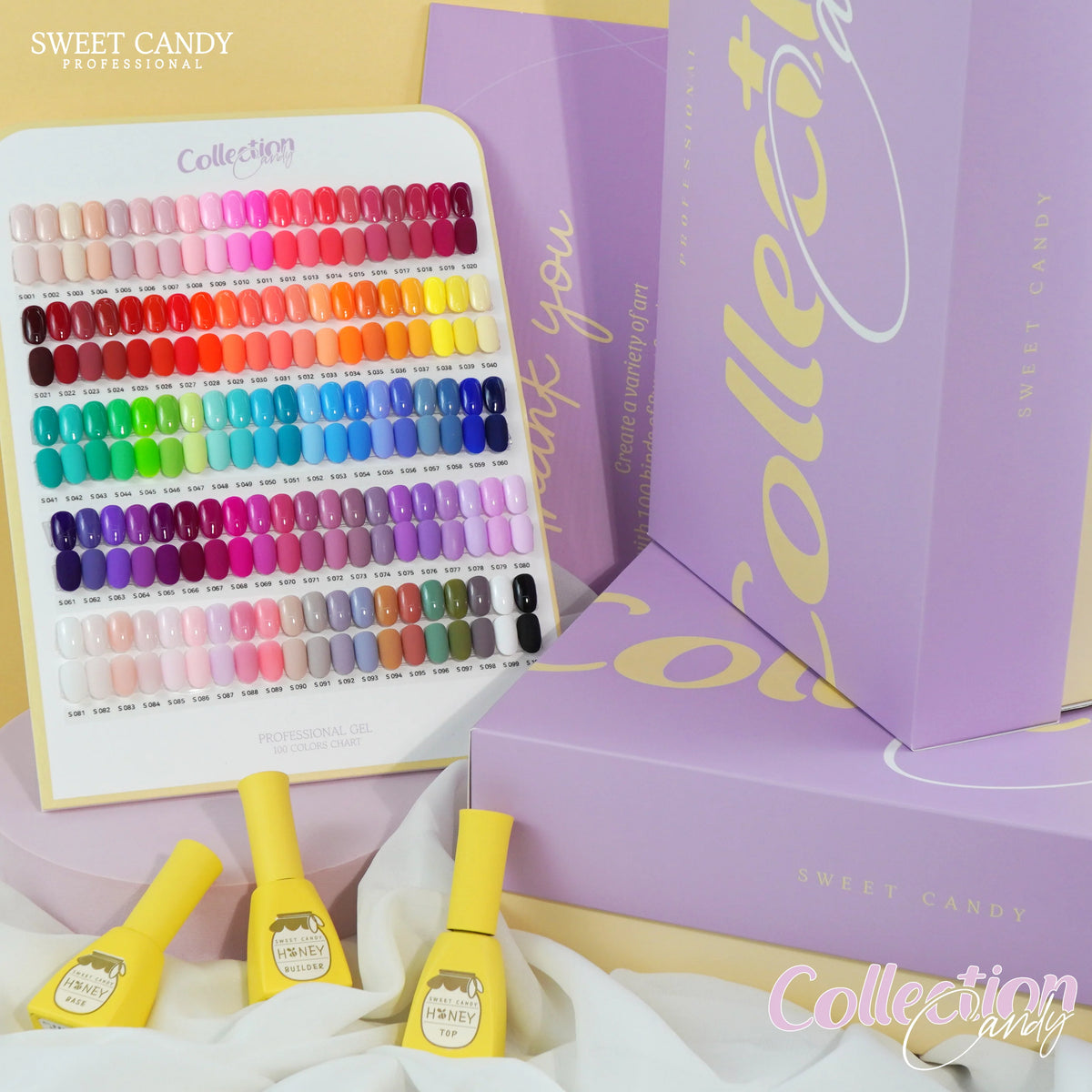 Sweet Candy 100 Color Open Package /  50 Color Package