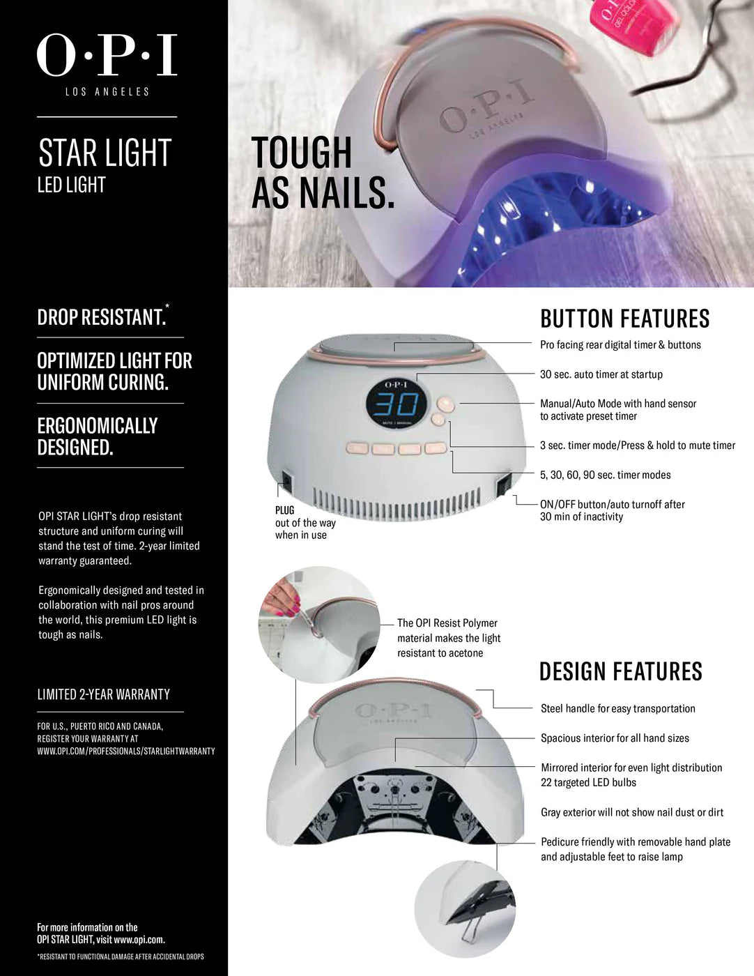 OPI Star Light Gel Lamp - GL9038