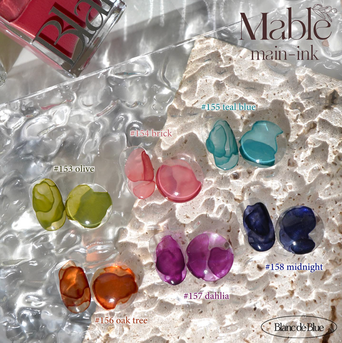 Blanc de Blue- Mable Ink Collection