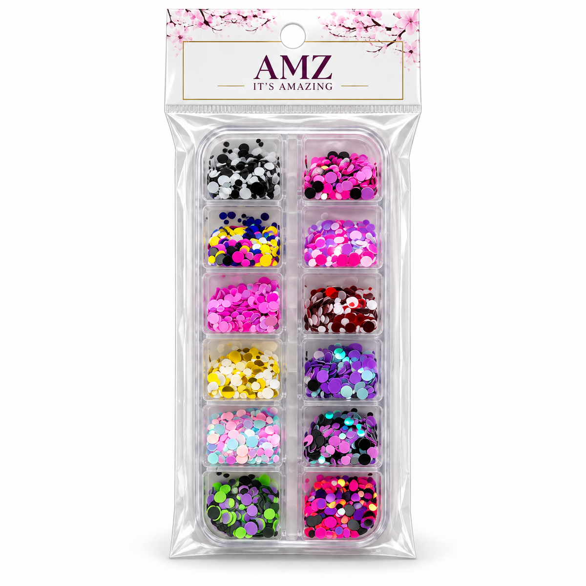 AMZ Multicolor Dots individual package