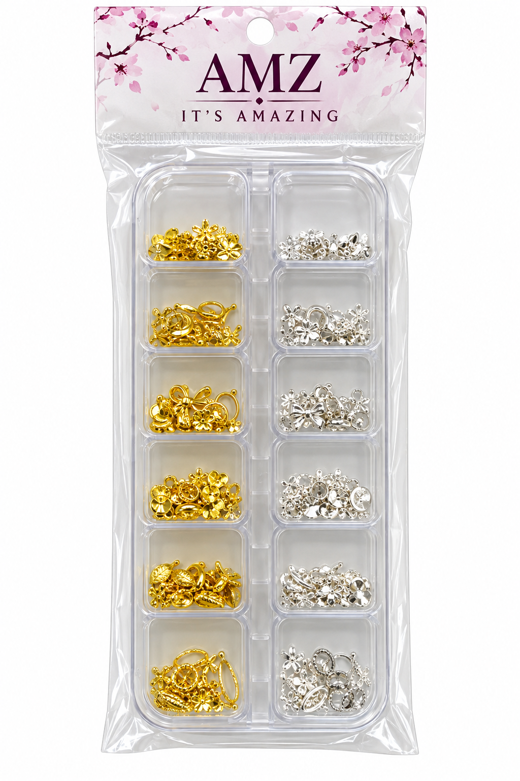 AMZ Gold & Silver Metal Mix individual package