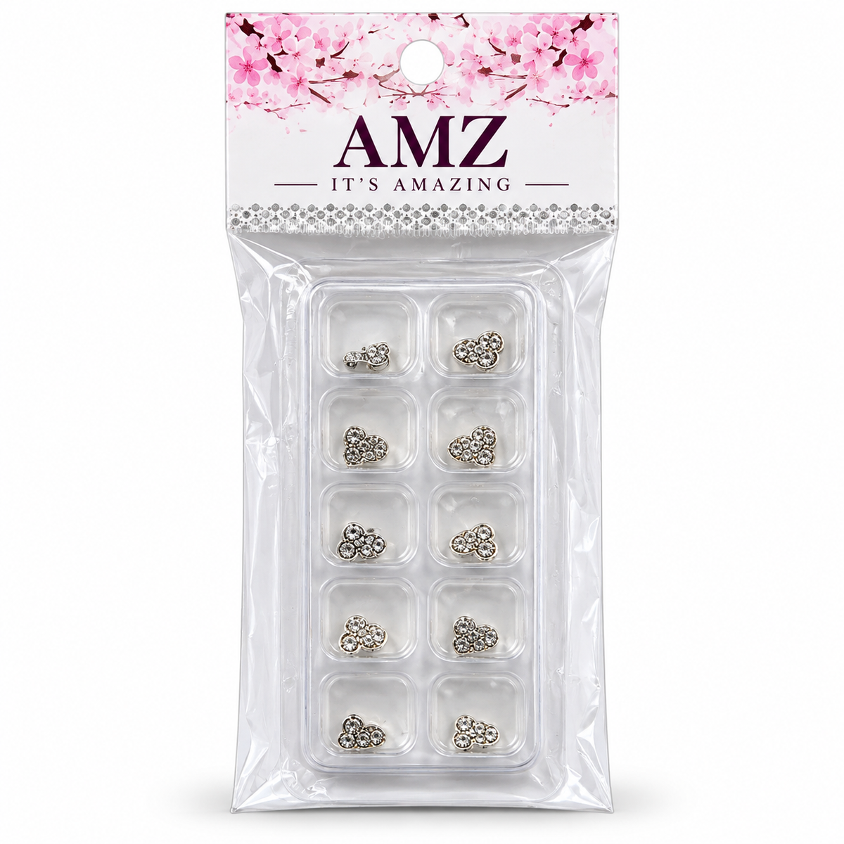 AMZ Silver Pave Motifs individual package