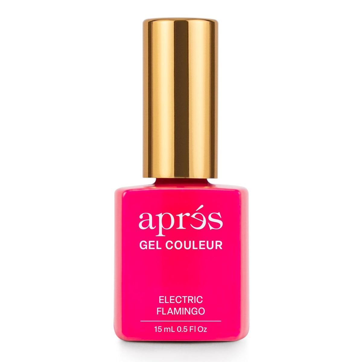 Aprés Gel Couleur 264 · Electric Flamingo — 15mL