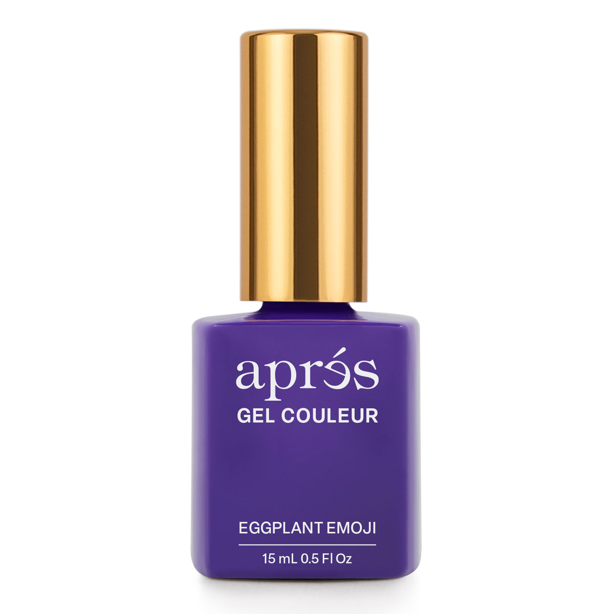 Aprés Gel Couleur 336 · Eggplant Emoji — 15mL