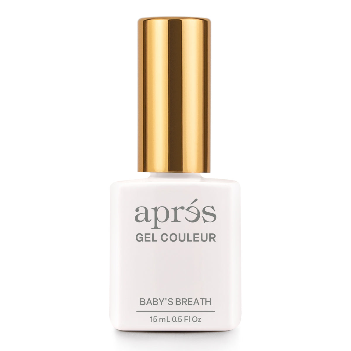 Aprés Gel Couleur N01 · Baby's Breath — 15mL