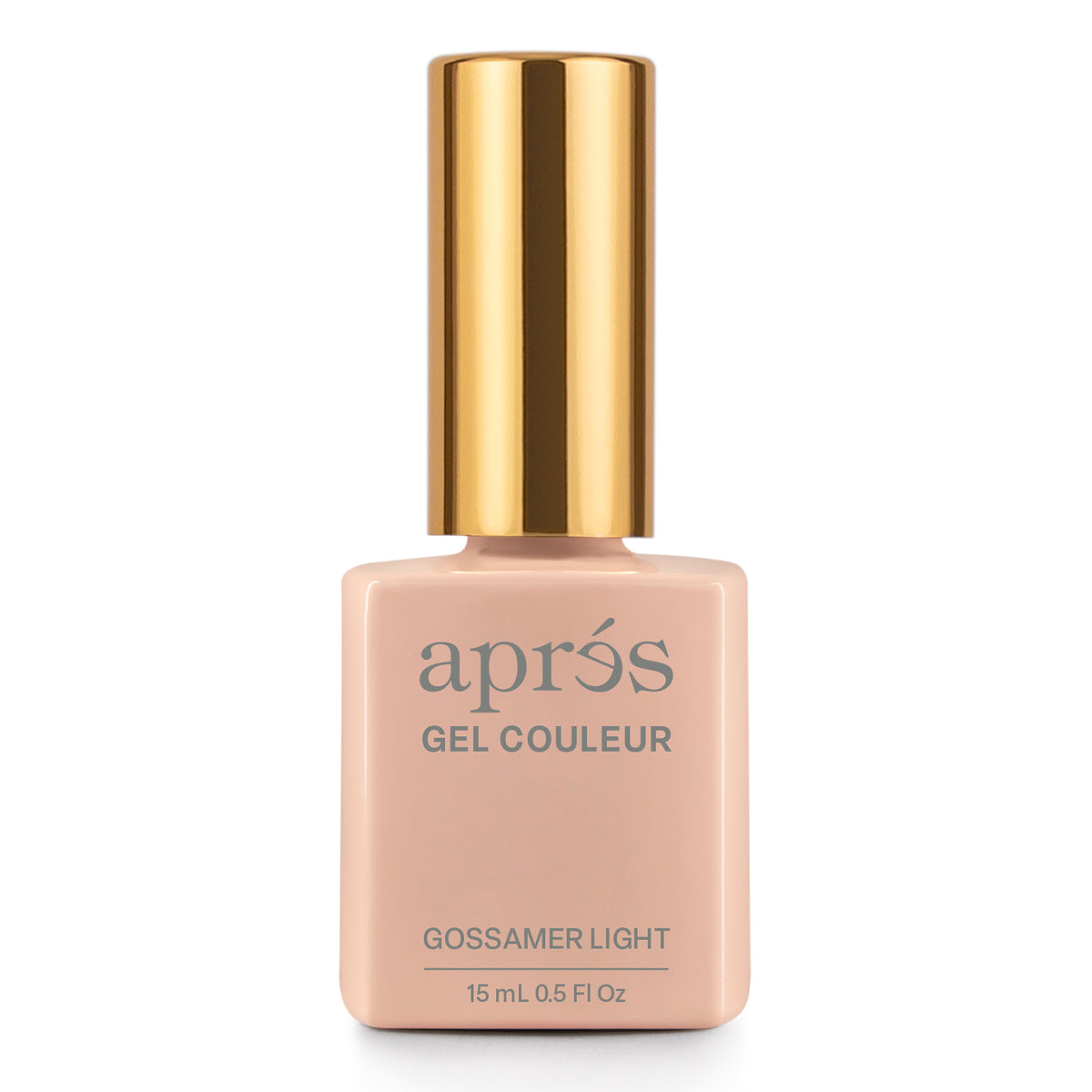 Aprés Gel Couleur N02 · Gossamer Light — 15mL