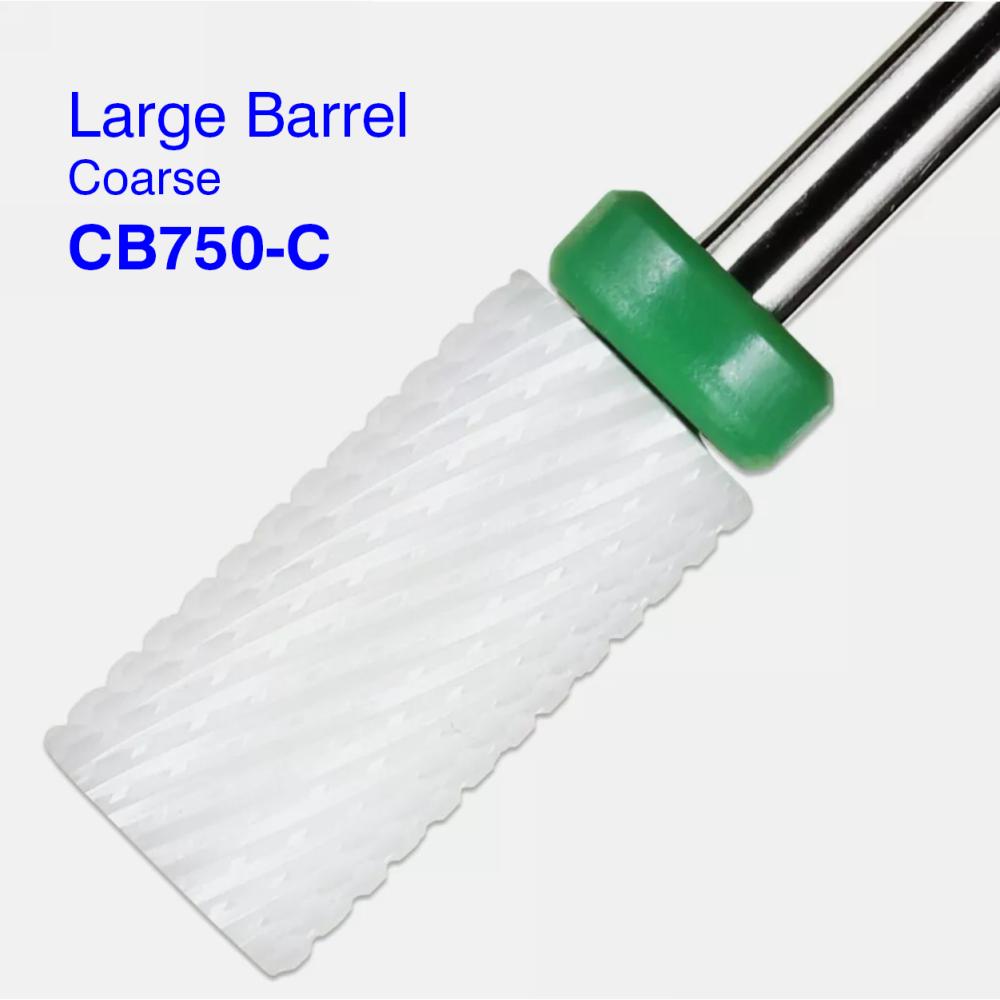 Berkeley CB750 ceramic large barrel nail drill bit — C