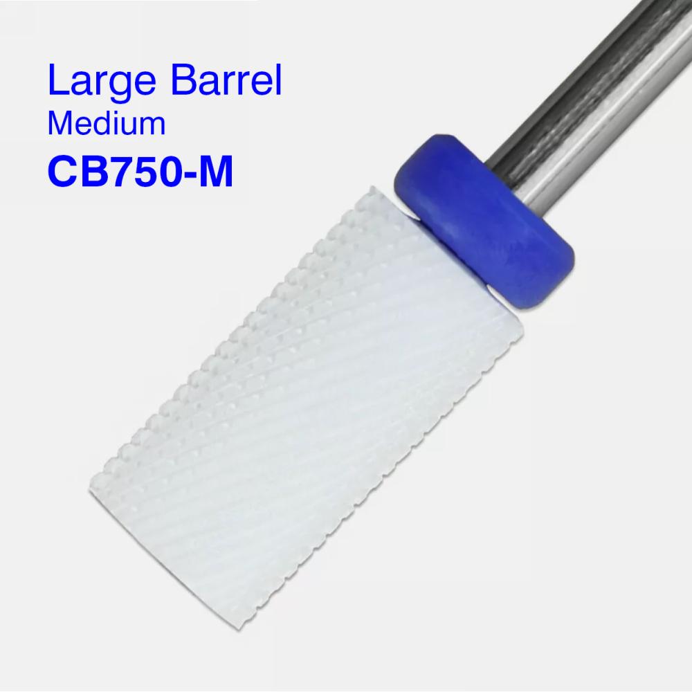 Berkeley CB750 ceramic large barrel nail drill bit — M