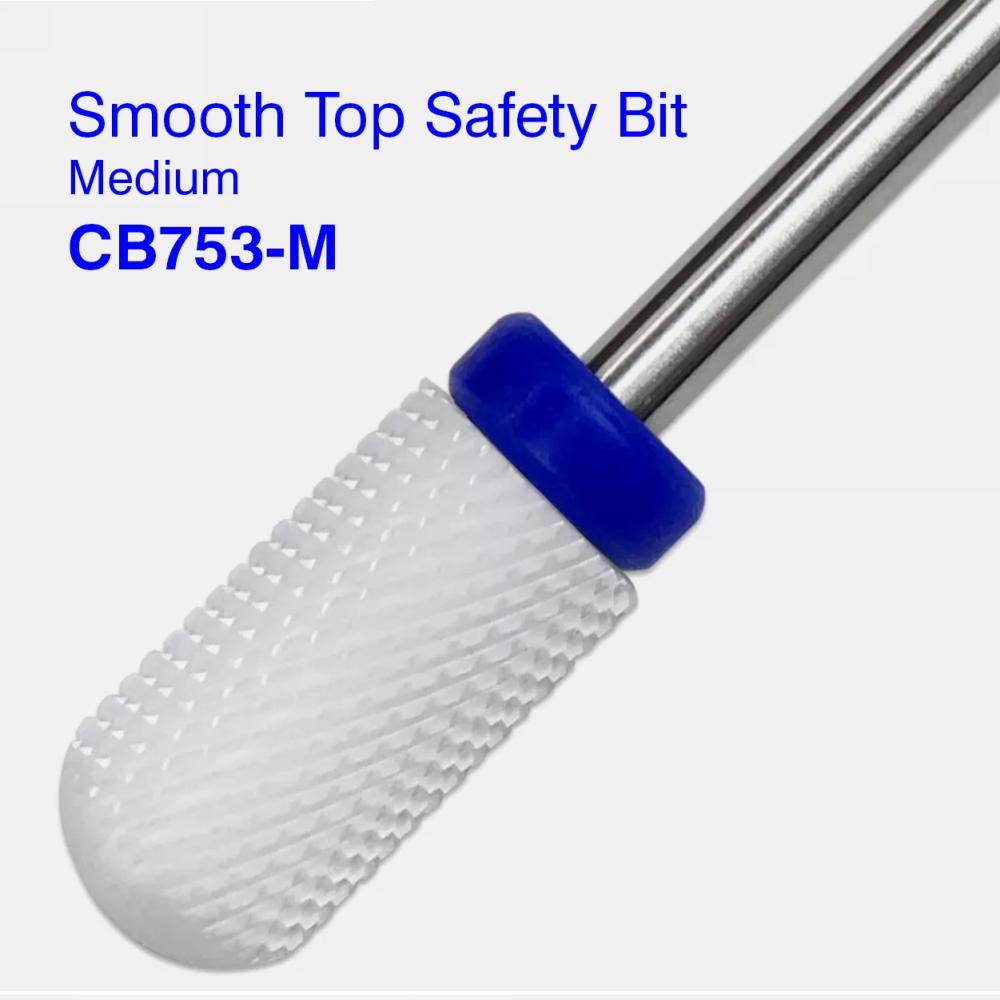 Berkeley CB753 ceramic smooth top safety nail drill bit — M