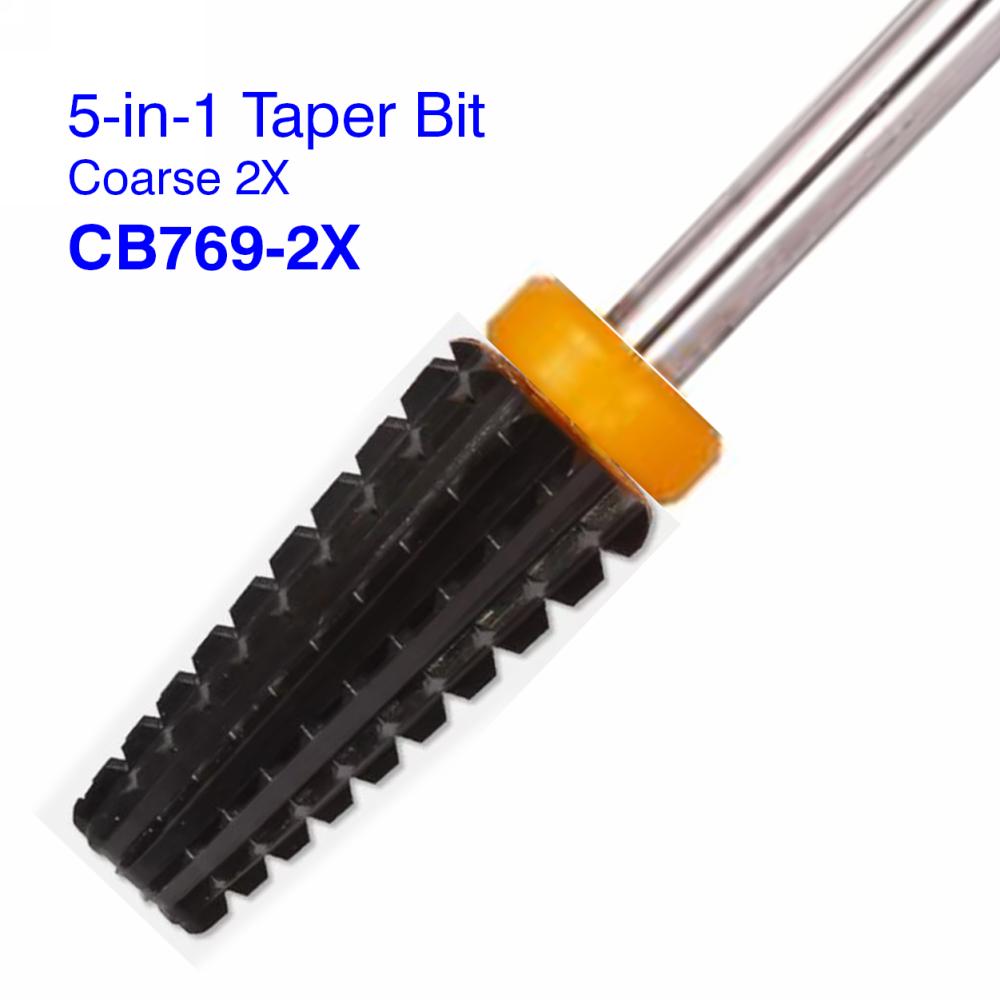 Berkeley CB769 2X ceramic 5-in-1 nail drill bit
