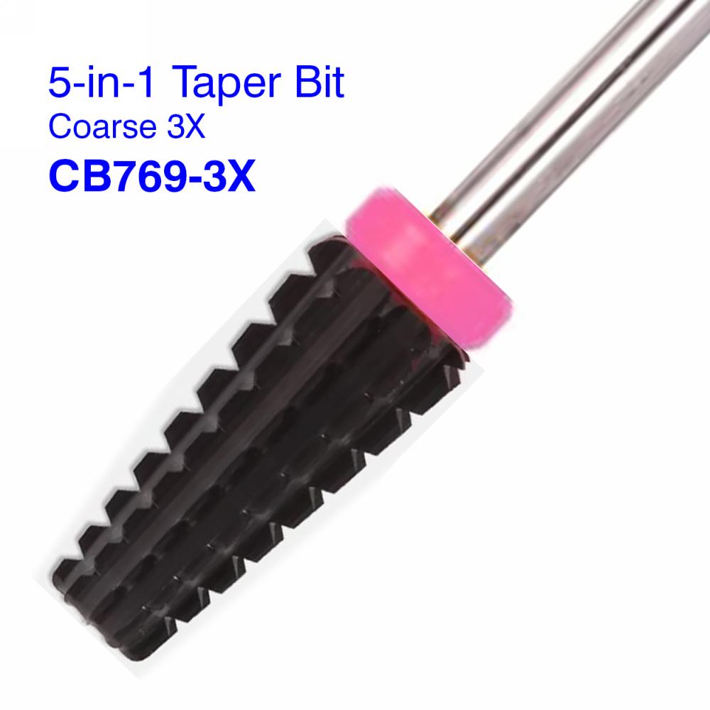 Berkeley CB769 3X ceramic 5-in-1 nail drill bit