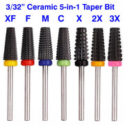 Berkeley CB769 ceramic 5-in-1 nail drill bits — seven grit choices, sold individually