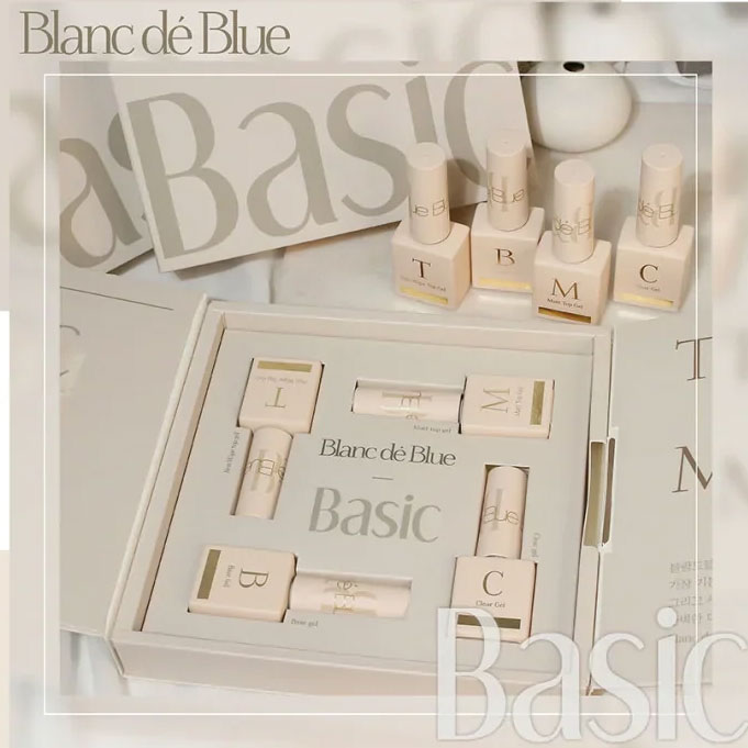 Blanc De Blue- Basic Gel 4 Types