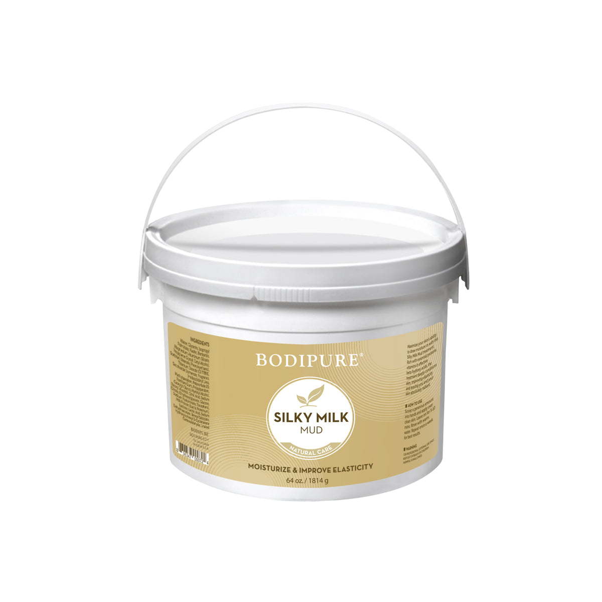 Bodipure Silky Milk Body Mud - 64 oz