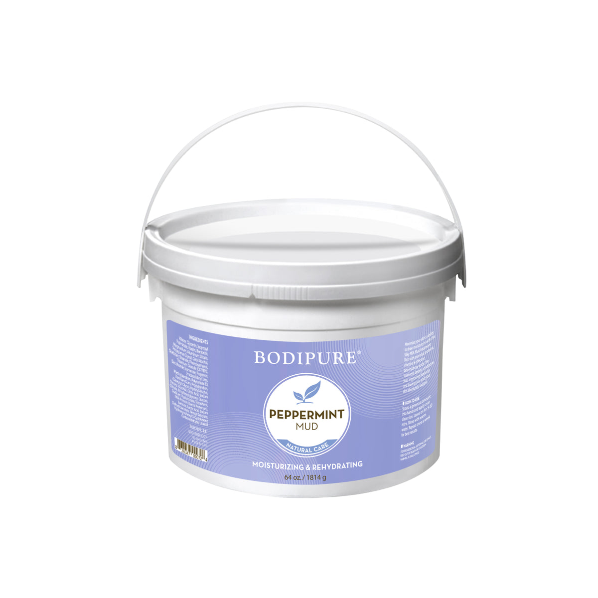 Bodipure Peppermint Body Mud - 64 oz