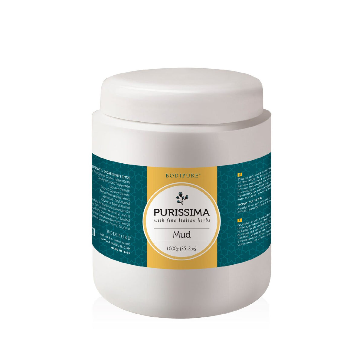 Bodipure Purissima Organic Mud - 1000 g
