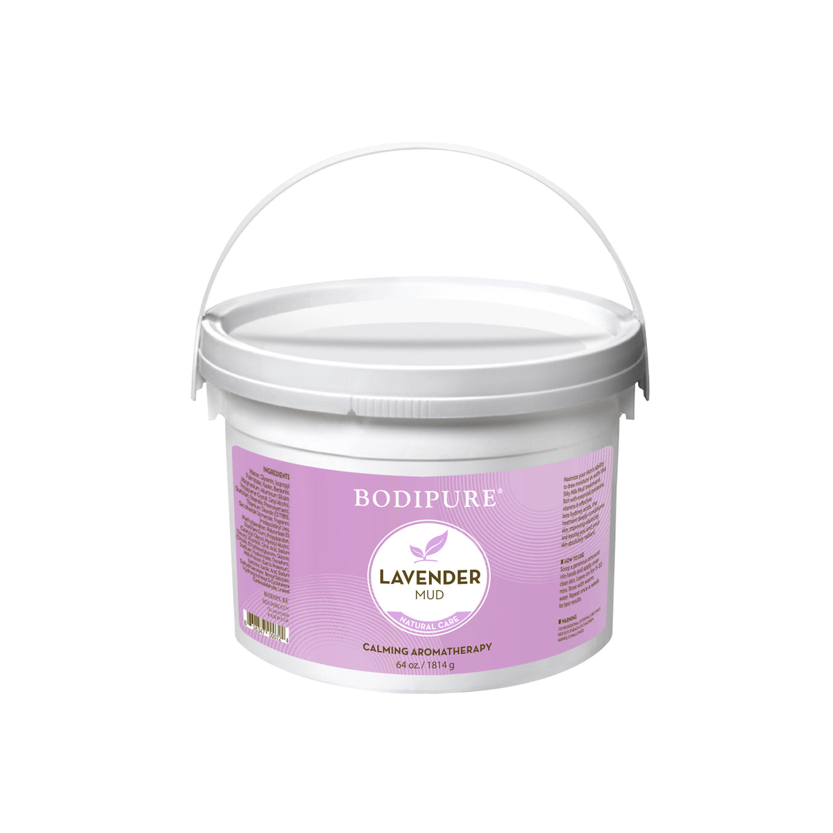 Bodipure Lavender Body Mud - 64 oz