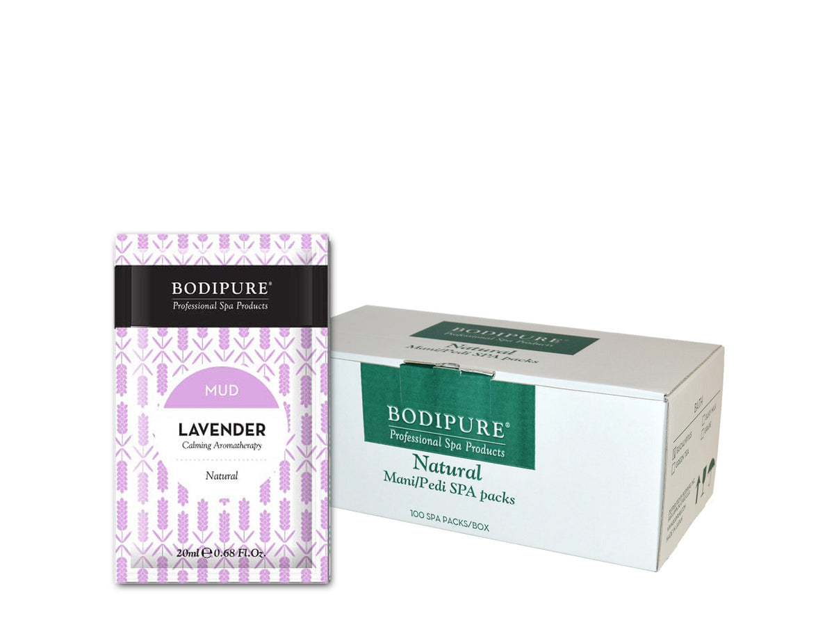 Bodipure Lavender Body Mud - 20 ml x 100 packs (single-use)