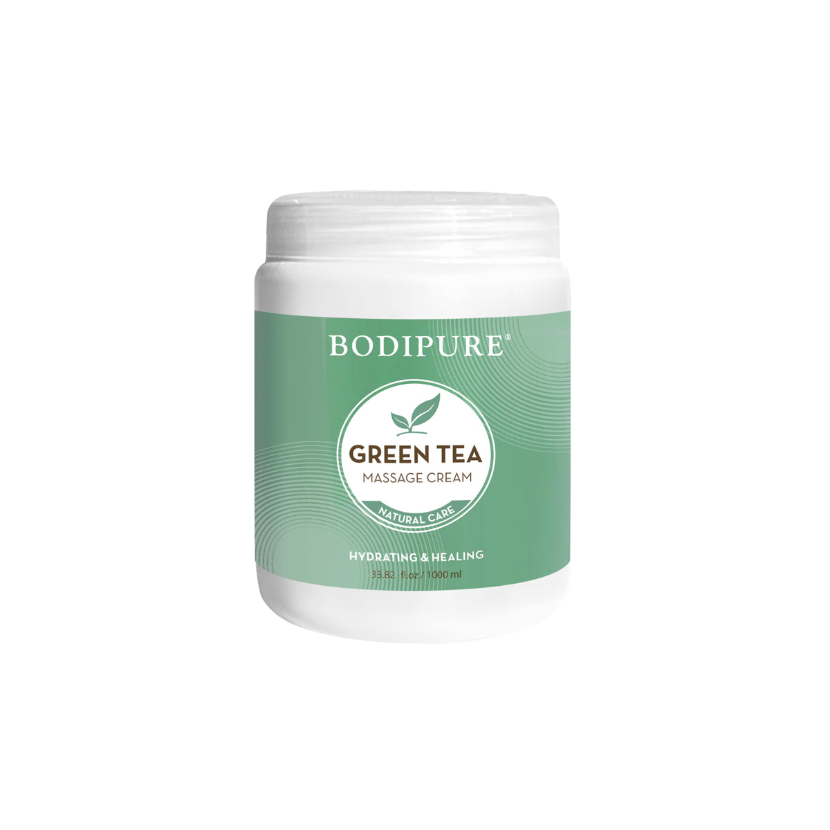 Bodipure Green Tea Massage Cream - 1000 ml