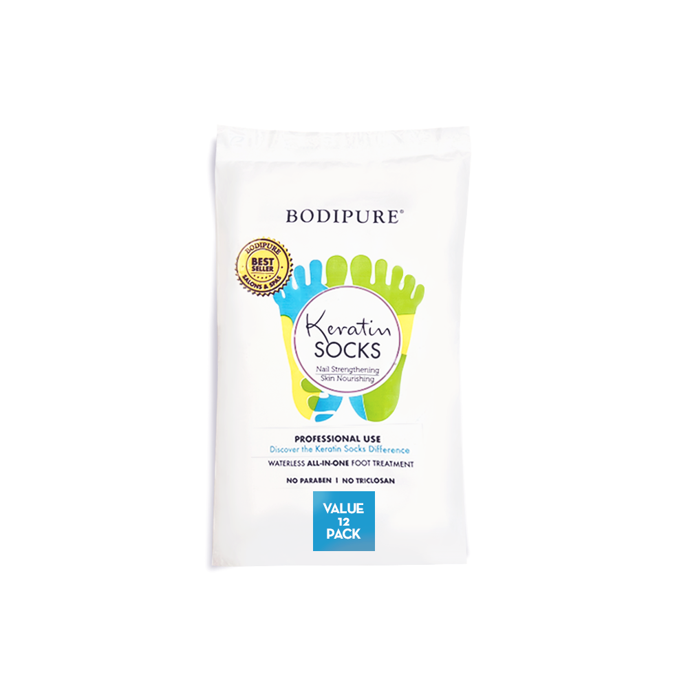 Bodipure Keratin Socks - 12-pair bag