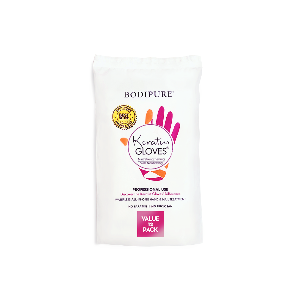 Bodipure Keratin Gloves - 12-pair bag