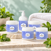 Bodipure Peppermint Spa Pedicure Kit styled product photograph