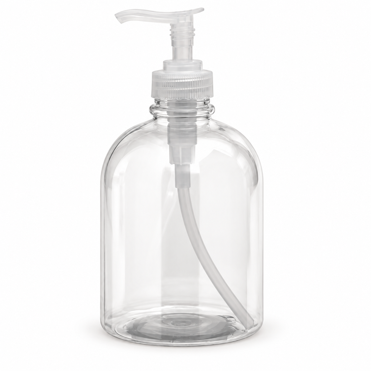 8034 Soft 'N Style Clear Lotion Pump Dispenser Bottle — 16 oz | 8034 — empty bottle or pump only