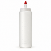 B13 Soft 'N Style Wide-Mouth Applicator Bottle with Measuring Scale — 8 oz | B13 — empty bottle or pump only