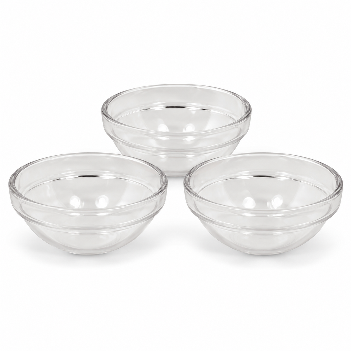 FantaSea Clear Mixing Bowl Set – 3 Pieces – FSC453